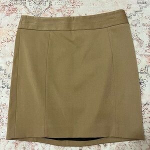 Khaki Pencil Skirt